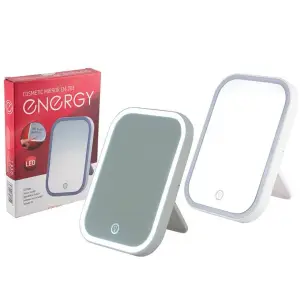 Зеркало косметическое ENERGY EN-703, LED подсветка