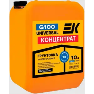 Грунт универсальный ЕК G100 концентрированный (1:1) 10 л