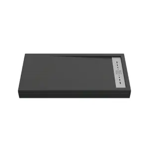 Поддон литьевой прямоугольный Good Door Stella 120х80 черный