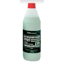 Грунт-концентрат влагоизолирующий ВД (1:4) 1кг BITUMAST Antiseptic