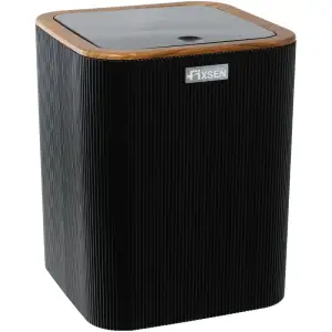 Ведро для мусора Fixsen BLACK WOOD (FX-401-6), 5л