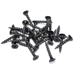 Саморезы пот/г гипс-дерево (крупная резьба) 4,8х152 оксид (уп 2шт) SteelRex