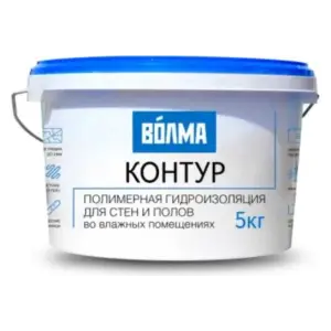 Мастика гидроизоляционная ВОЛМА Контур полимерная 5 кг