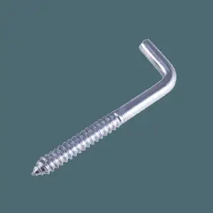 Крючок Г-образный 8,0х80 цинк (кор.с ок 40шт) SteelRex