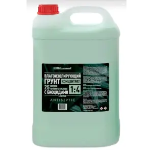 Грунт-концентрат влагоизолирующий ВД (1:4) 5кг BITUMAST Antiseptic