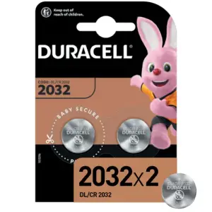 Элемент питания CR2032 алкалиновый (уп. блистер 2шт) Duracell