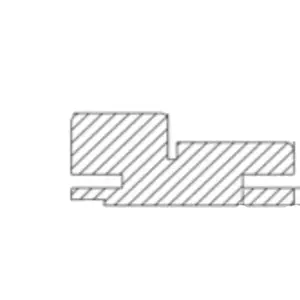 Стойка дверной коробки ДВЕРИ ГУД Октава/Альфа/Кама/Геометрия телескопическая экошпон вайт 70*26*2070