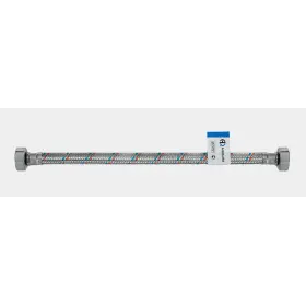 Подводка гибкая для воды 1/2" вн-вн 200 см, стальная гайка (AQUALINE 50/10)