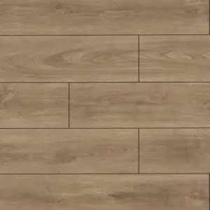 Плитка каменно-полимерная SPC DOLCE FLOORING Tetro 43 класс Дуб Капучино 183*1220*4 мм, арт.DF-301 (с фаской)
