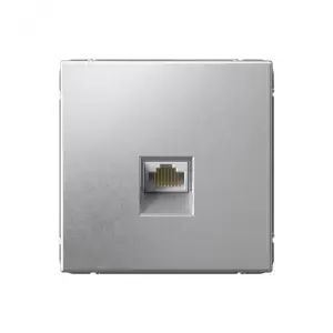 Механизм розетки компьютерной ArtGallery RJ45 кат.6A алюм. SE GAL000386