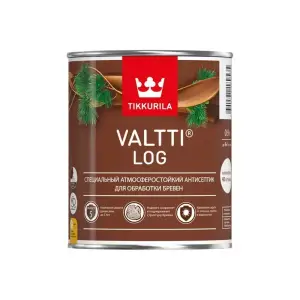 Антисептик лессирующий Tikkivala VALTTI LOG 0,9л красное дерево
