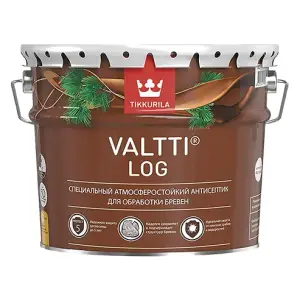 Антисептик лессирующий Tikkivala VALTTI LOG 9л орегон