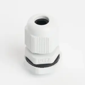 Сальник PG7 диаметр проводника 3-6,5 мм IP54, серый (DIY упаковка 3 шт) STEKKER