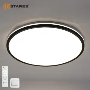 Светильник управляемый светодиодный SPICA 80W R-IRC-480x35-BLACK/WHITE-220-IP20