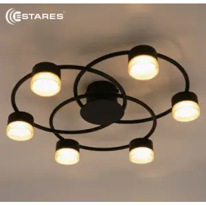Люстра DORA 6xGX53-600x150-WHITE/CLEAR-220-IP20