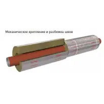 Цилиндры Роквул 30 x 18 мм кашированные фольгой, навивные