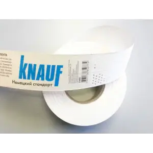 Лента бумажная KNAUF армирующая перфорированная 52 мм х 50 м