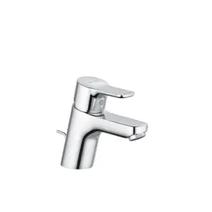 Смеситель KLUDI PURE EASY для раковины однорычажный, с донным клапаном/12,5х12/ (хром)