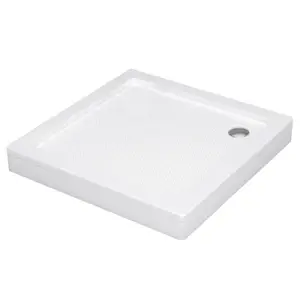 Поддон акриловый квадрат WasserKraft Amper 800х800х175, арт.29T02