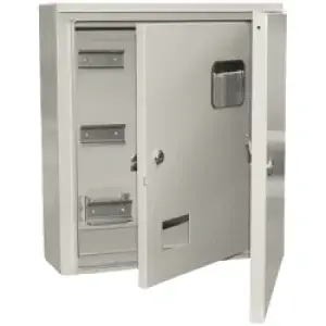 Корпус щита учета под 3-ф счет. ЩУ-3/1-1 IP54 IEK MKM51-N-09-54