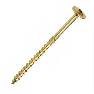 Саморез конструкционный тарельчатый по дереву Torx 6,0х160 (уп 50шт)