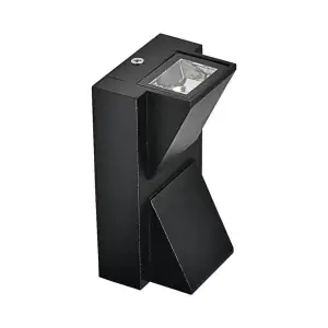 Светильник подсветка для зданий Feron DH103, 2*3W 230V 400Lm 4000K черный IP54