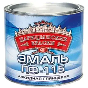 Эмаль ПФ-115 голубая 0,8 кг Царицынские краски