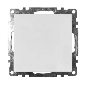 Механизм выключателя одноклавишный СП 220V, 10А, белый (GLS10-7103-01) Катрин STEKKER