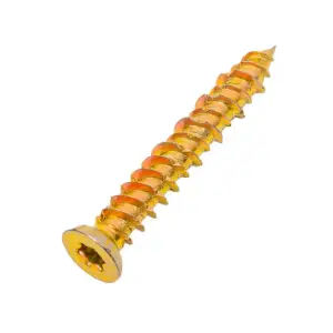 Шуруп по бетону 7,5х112 желтый цинк, шлиц Torx (кор.с ок 40шт) SteelRex