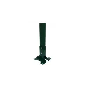 Комплект оснований для столба с полимерным покрытием, зеленый RAL 6005