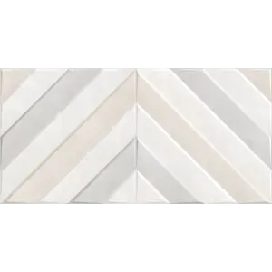 Плитка AlmaCeramica Риволи / Rivoli стена рельефная 24,9х50 арт.TWU09RVL407