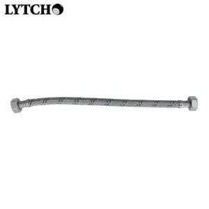 Подводка гибкая для воды 1/2" вн-вн 180 см, стальная оплетка (Lytcho)