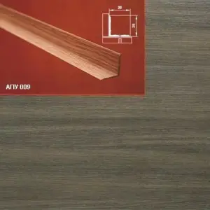 Порог АПУ 009 алюминиевый 900*20*20 мм угловой внутренний (42-дуб капучино)