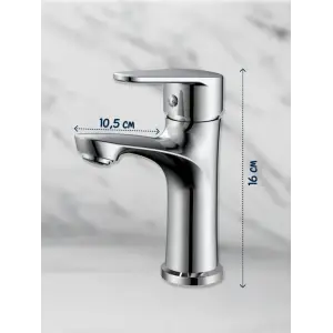Смеситель ESKO Мумбаи/Mumbai для раковины, хром, арт. MI26