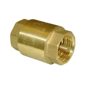 Клапан обратный с латунным сердечником FF 3/4 AQUALINK 150/15