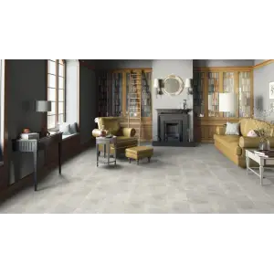 Плитка виниловая Tarkett Prime Click 34 класс Soft Grey 300*580*3,85