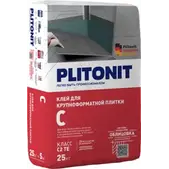 Клей плиточный PLITONIT C для крупноформатной плитки 25 кг
