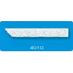 Плинтус потолочный ФОРМАТ 4010 инжекционный белый 1,3 м
