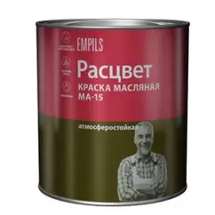 Краска МА-15 белая РАСЦВЕТ 1,9 кг 6013