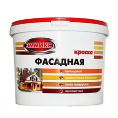 Краска ВД фасадная моющаяся акриловая ЭММИКС 25кг