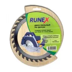 Диск пильный по дереву 200х32/30мм, 48Т, Runex