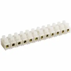 Зажимы клеммные винтовые ЗВИ-15 4-10мм2 12пар IEK