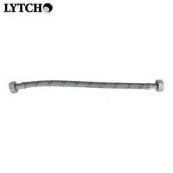 Подводка гибкая для воды 1/2" вн-вн 150 см, стальная оплетка (Lytcho)