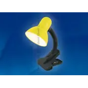 Лампа настольная на прищепке Uniel TLI-222 желтый, 60W Е27 (пакет)