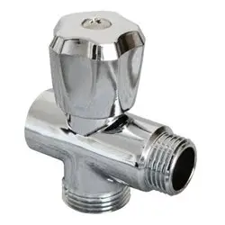 Вентиль трехпроходной FMM 1/2x1/2x3/4 гайка-штуцер-штуцер AQualink