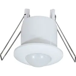 Датчик движения и освещенности Feron 500W 6m 360° белый, SEN50