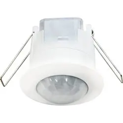Датчик движения и освещенности Feron 230V 1200W 6m 360° белый, SEN86