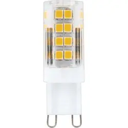 Лампа светодиодная 5Вт G9 230В 4000K 480Лм (белый) Feron, LB-432