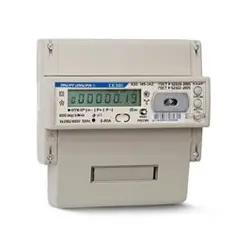 Счетчик СЕ 301 R33 145-JAZ 3ф 5-60А 1 класс точн. многотариф.; универс. креп. RS485 оптопорт Моск. вр. Энергомера*