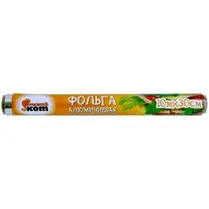 Фольга пищевая 10м*30см РЫЖИЙ КОТ (в пленке)